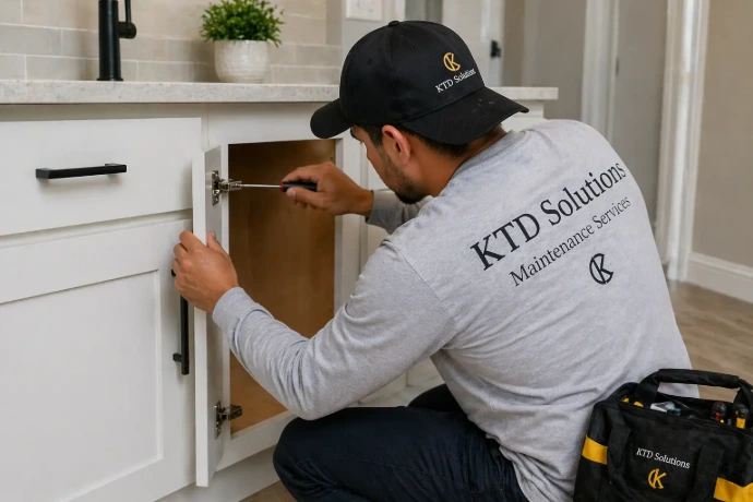handyman providing repair services