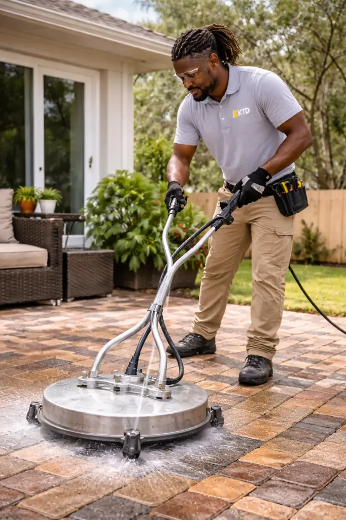Paver Cleaning (Patio, Standard, Natural Look)