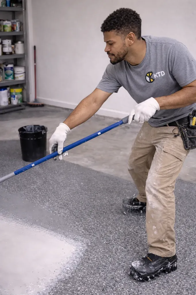 Epoxy Coating (Concrete floors)